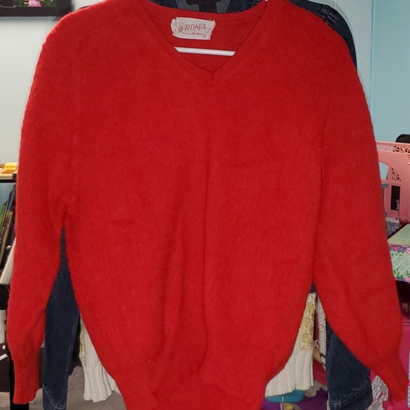 Vintage red sweater - Picture 2 of 4